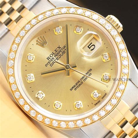 cheap rolex watches gold|18k gold rolex with diamonds.